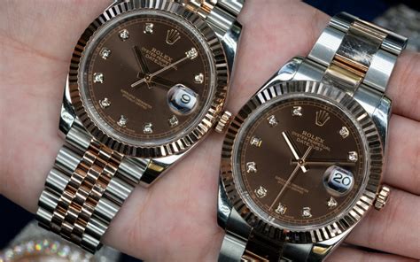 rolex bracelet vs diamond